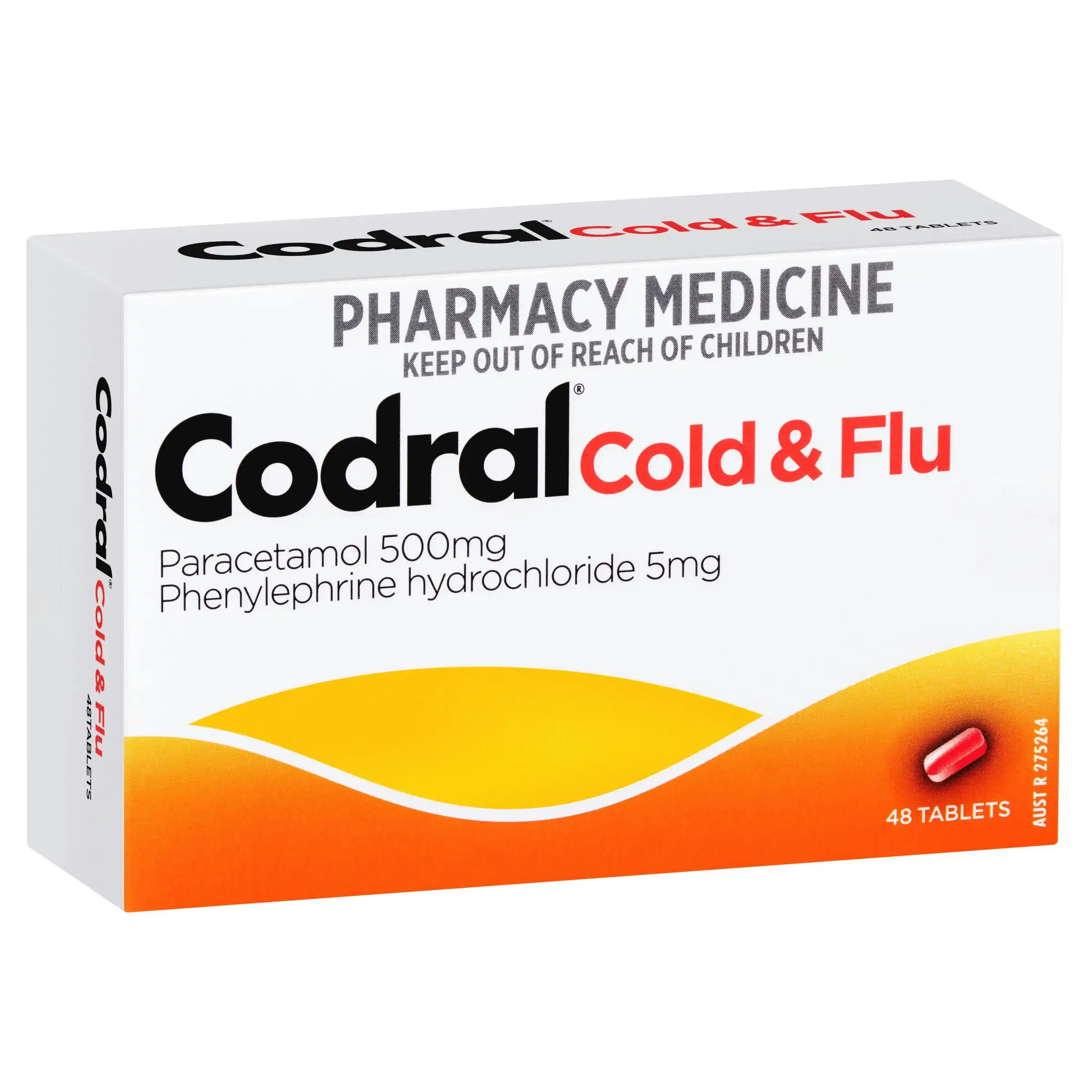 CODRAL PE Cold & Flu Tablets 48 Pack