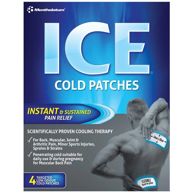 Mentholatum Ice Cold Patch 4PK