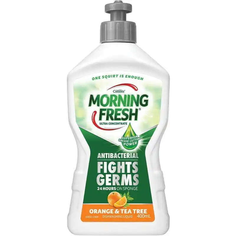 Morning Fresh Dishwashing Liquid Antibacterial Orange and Tea Tree 400ml