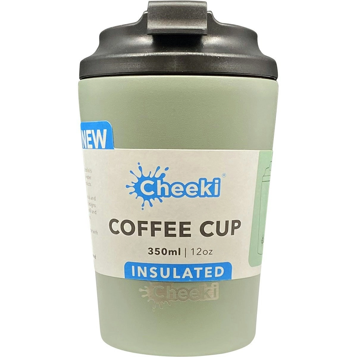 Cheeki Coffee Cup Moss 350ml