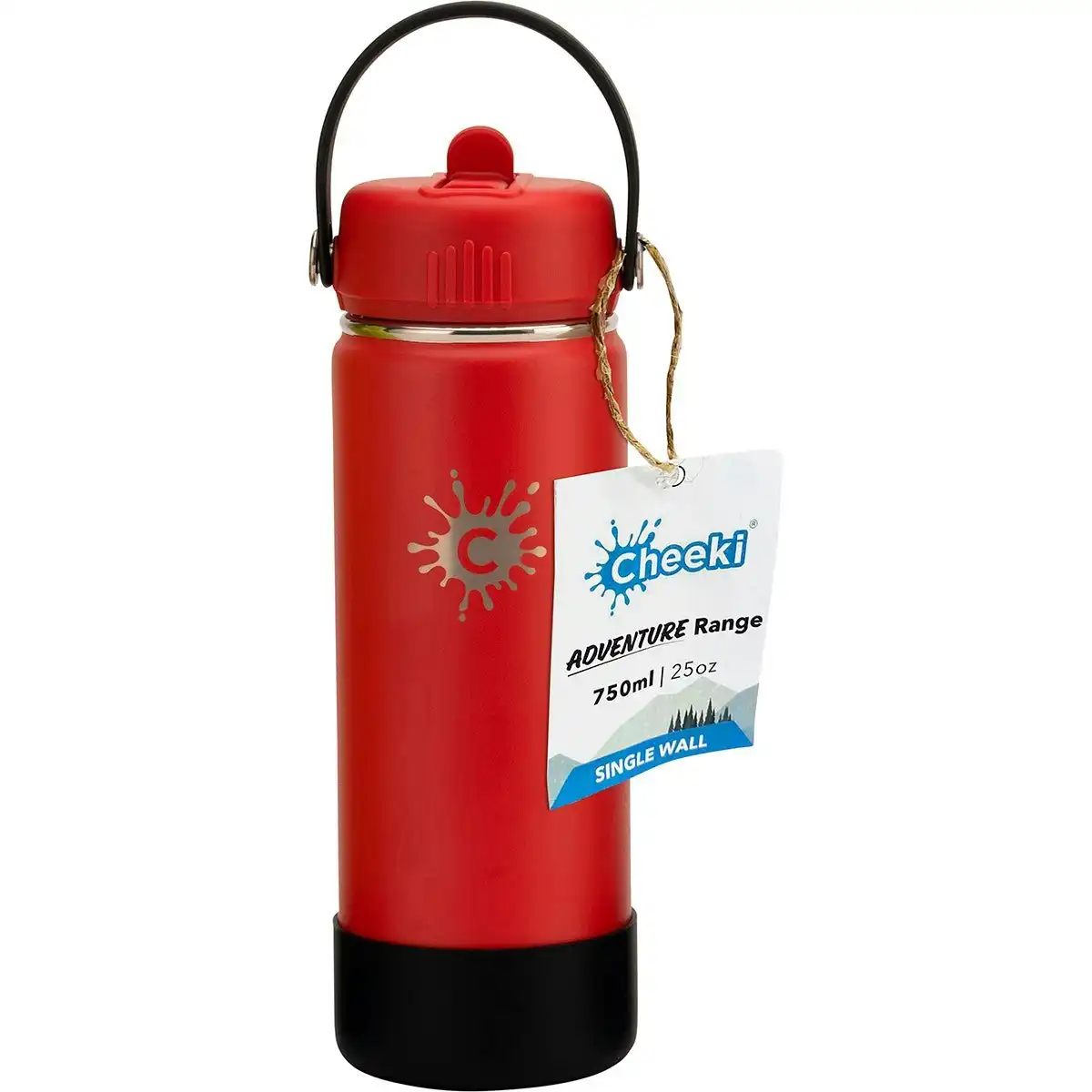 Cheeki Stainless Steel Bottle Adventure Ruby 750ml