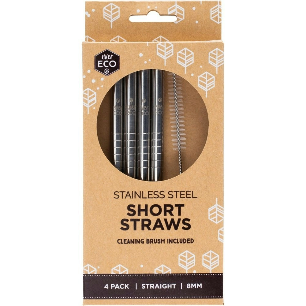 Ever Eco Stainless Steel - Short Straws 4