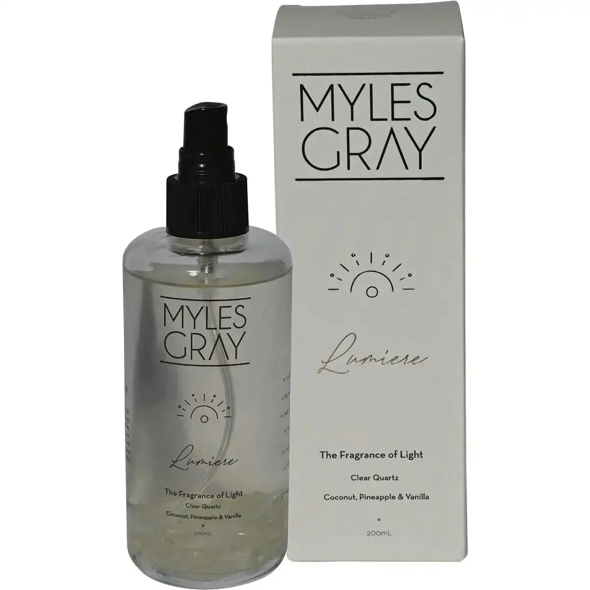 Myles Gray Crystal Infused Room Spray Coconut, Pineapple &Vanilla 200ml