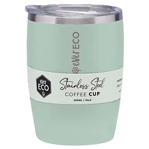 Ever Eco Insulated Coffee Cup Sage 295ml