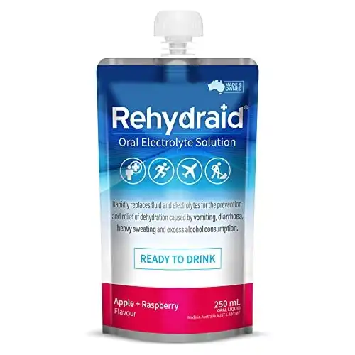 Rehydraid Ready to Drink Apple Raspberry 250mL Doypack