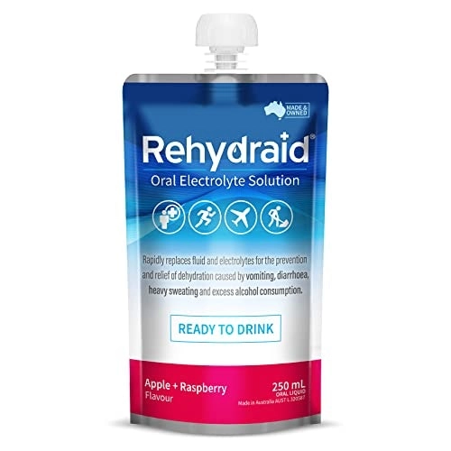 Rehydraid Ready to Drink Apple Raspberry 250mL Doypack