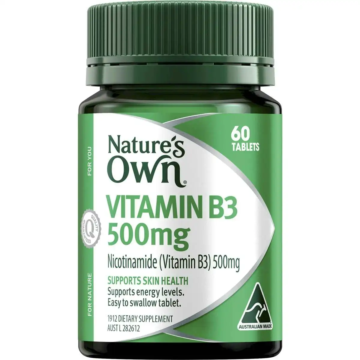 Nature's Own Vitamin B3 500mg 120 Tablets