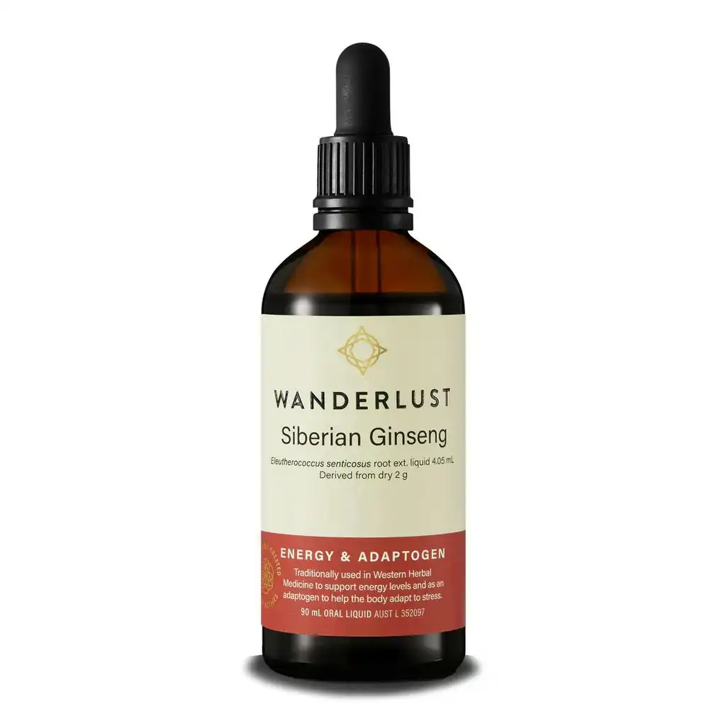 Wanderlust Siberian Ginseng Drops 90ml