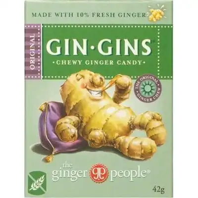 The Ginger People Gin Gins Ginger Candy Chewy - Original 84g