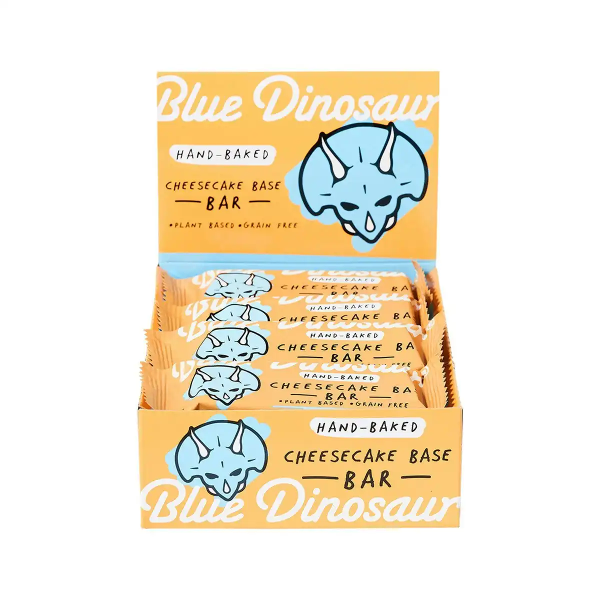 Blue Dinosaur Hand-Baked Bar Cheesecake Base 45g 12PK