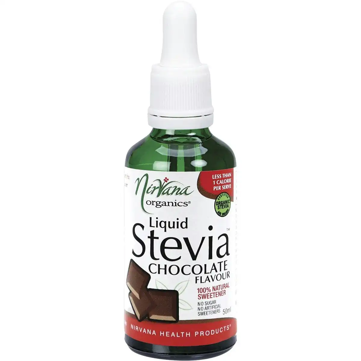 Nirvana ORGANICS Liquid Stevia Chocolate - 50ml