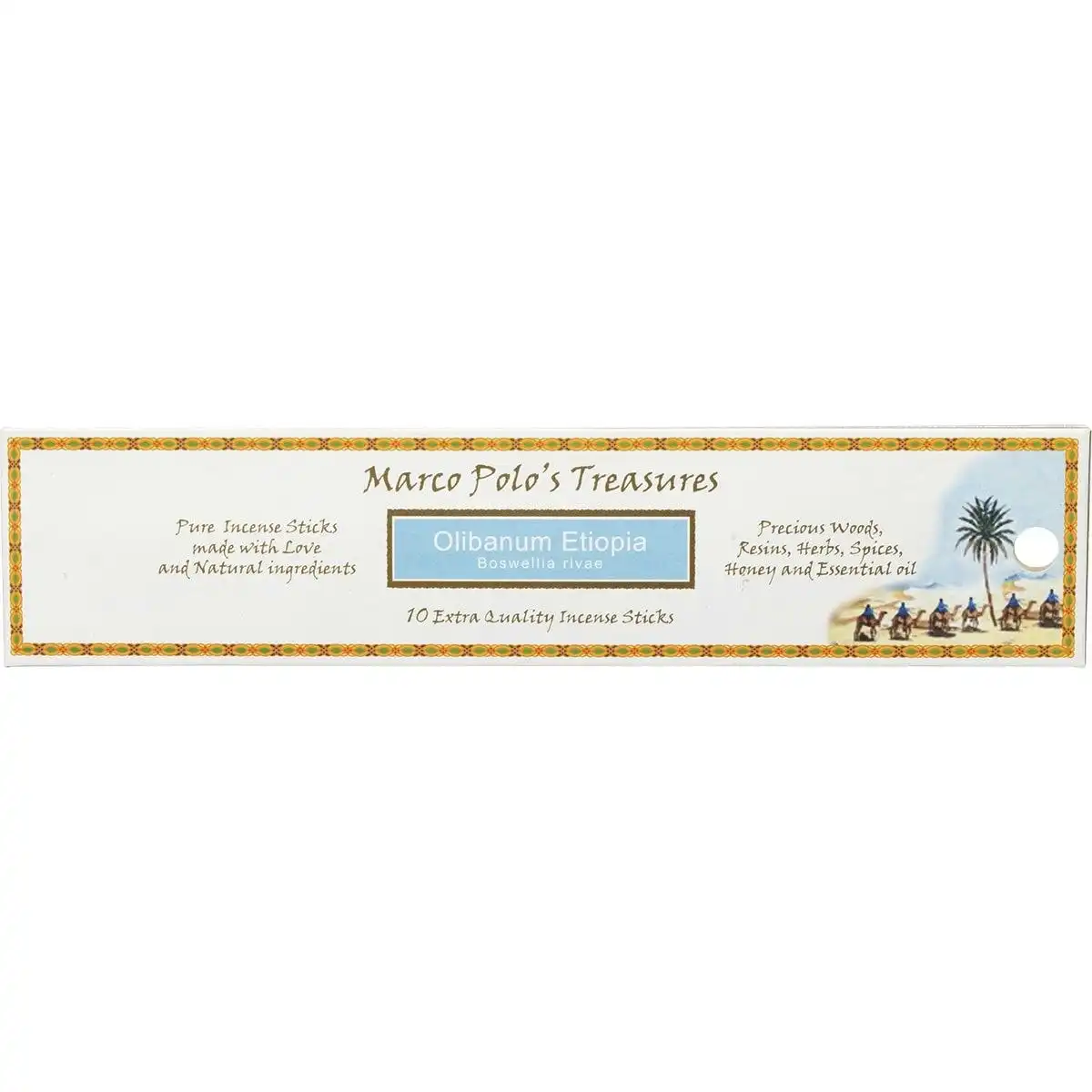 Marco Polo'S TREASURES Incense Sticks Olibanum Etiopia 10