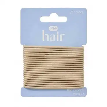 Pharmacy Health ELASTICS THIN BLONDE 20PK