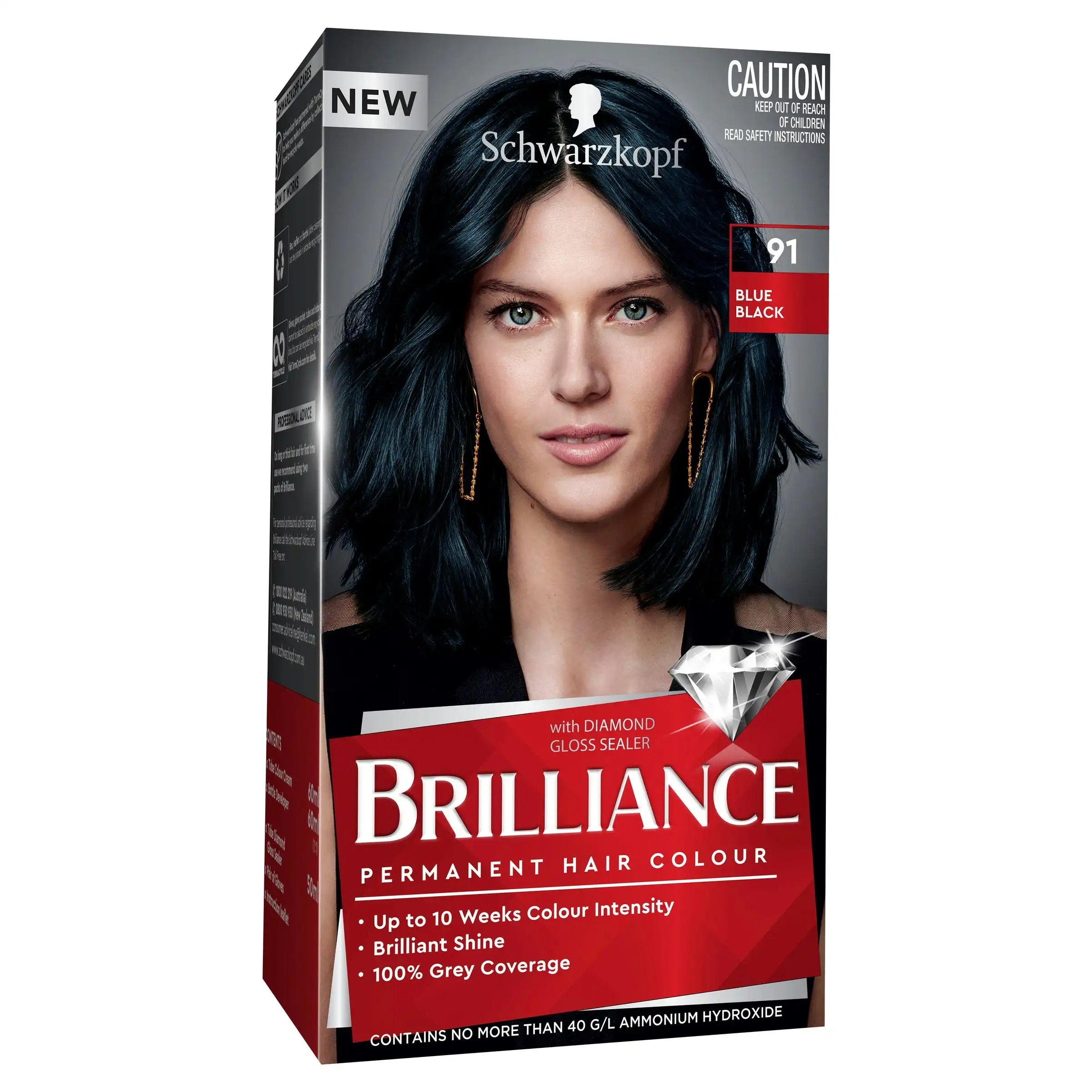 Schwarzkopf Brilliance 91 Blue Black