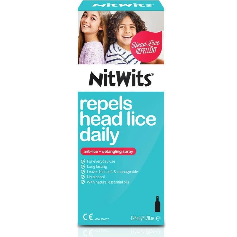 NitWits Anti Lice & Detangling Spray 125ml