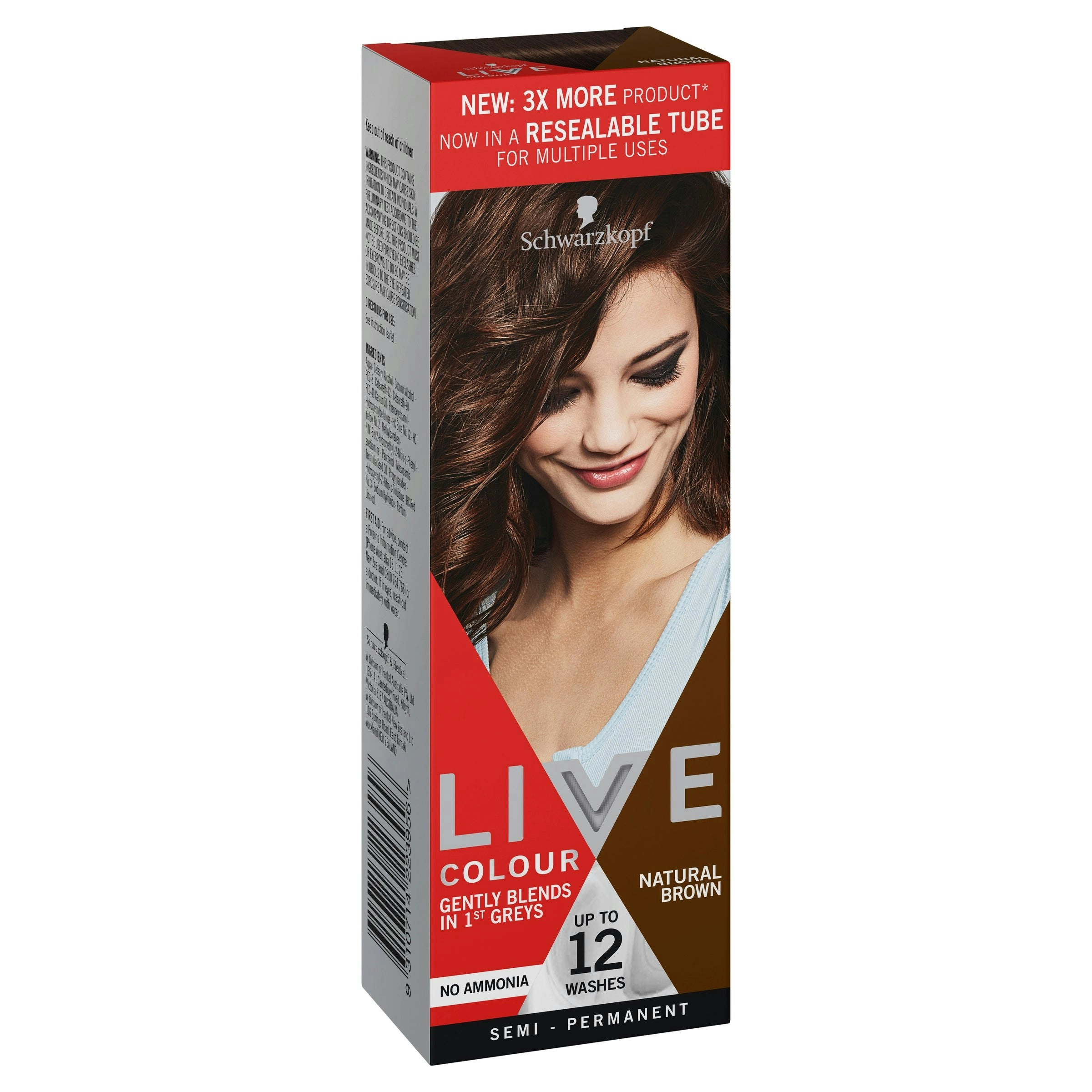 Schwarzkopf Live Colour Natural Brown 75ml