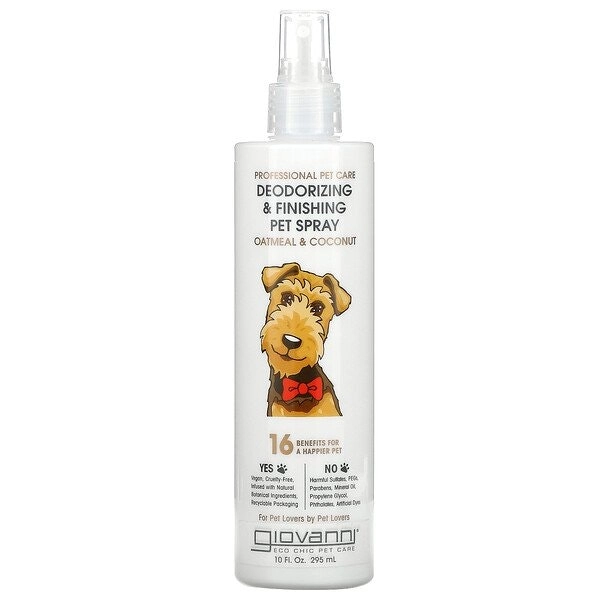 Giovanni Deodorizing & Finishing Spray Professional Pet Care 295ml