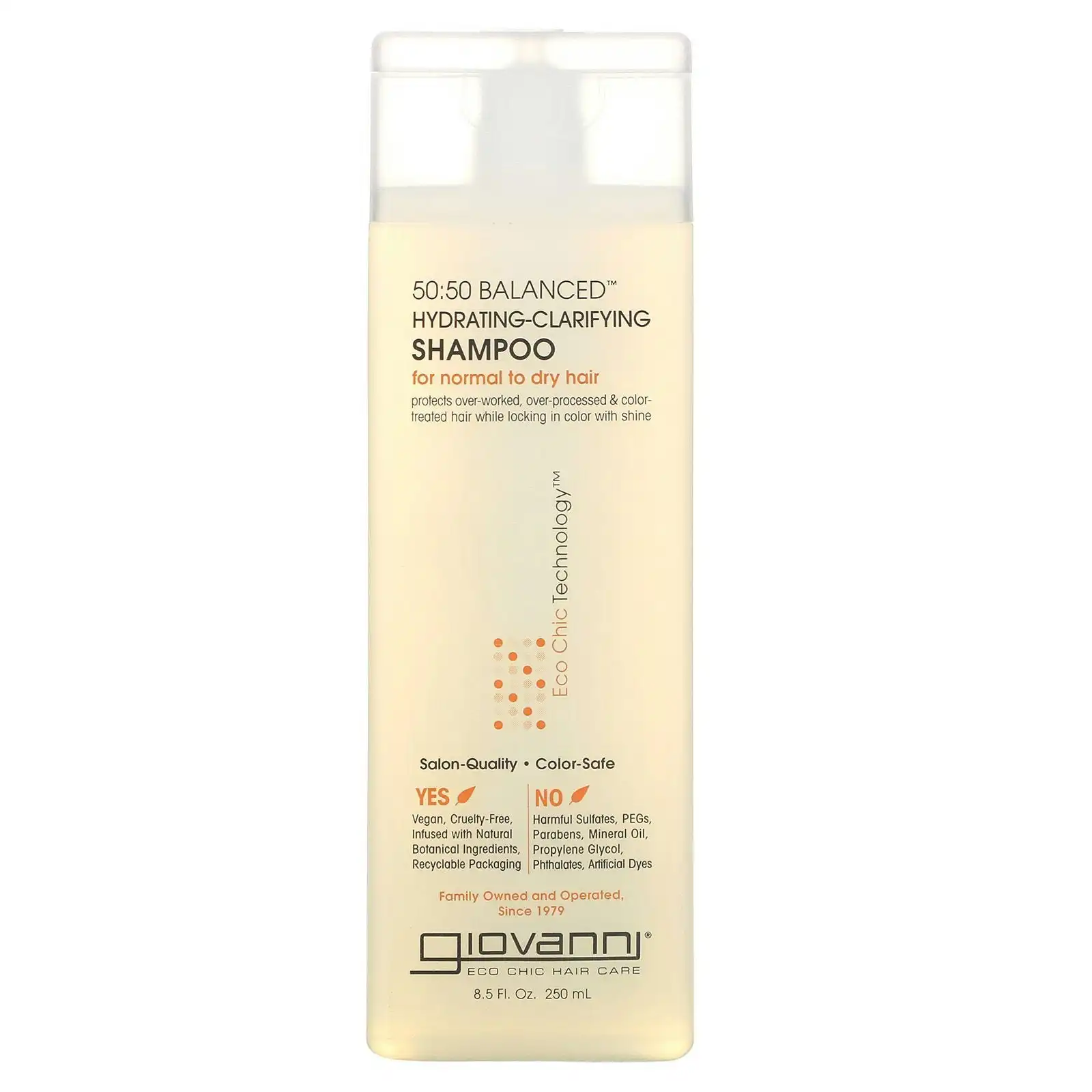 Giovanni Shampoo 50/50 Balanced (Normal/Dry Hair) 250ml