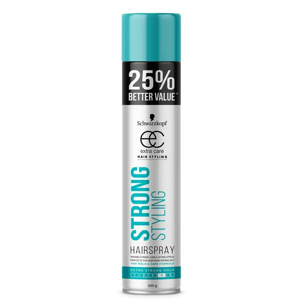 Schwarzkopf Extra Care Strong Styling Hairspray 500g