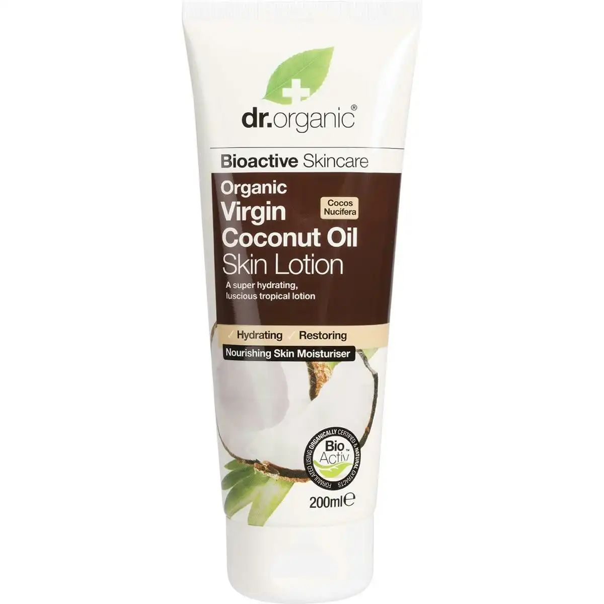 Dr Organic Skin Lotion Organic Virgin Coconut Oil 200ml