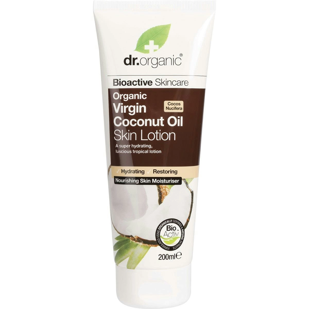 Dr Organic Skin Lotion Organic Virgin Coconut Oil 200ml