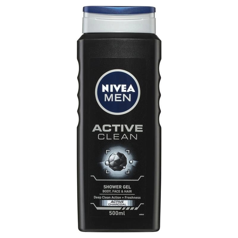 Nivea for Men Active Clean Shower Gel 500ml