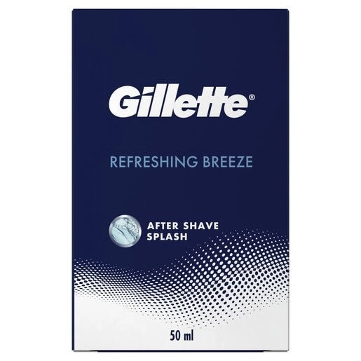 Gillette Refreshing Breeze After Shave Splash 50ml