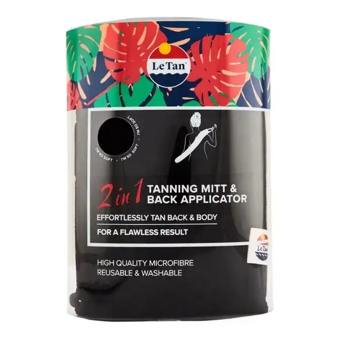 Le Tan 2 In 1 Application Mitt