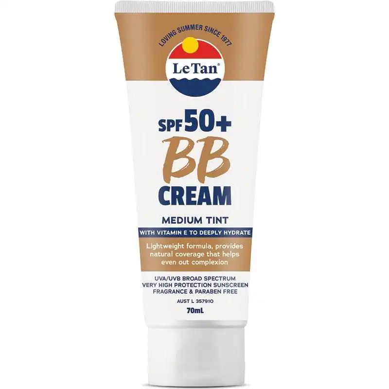 Le Tan SPF 50+ BB Tinted Medium 70ml