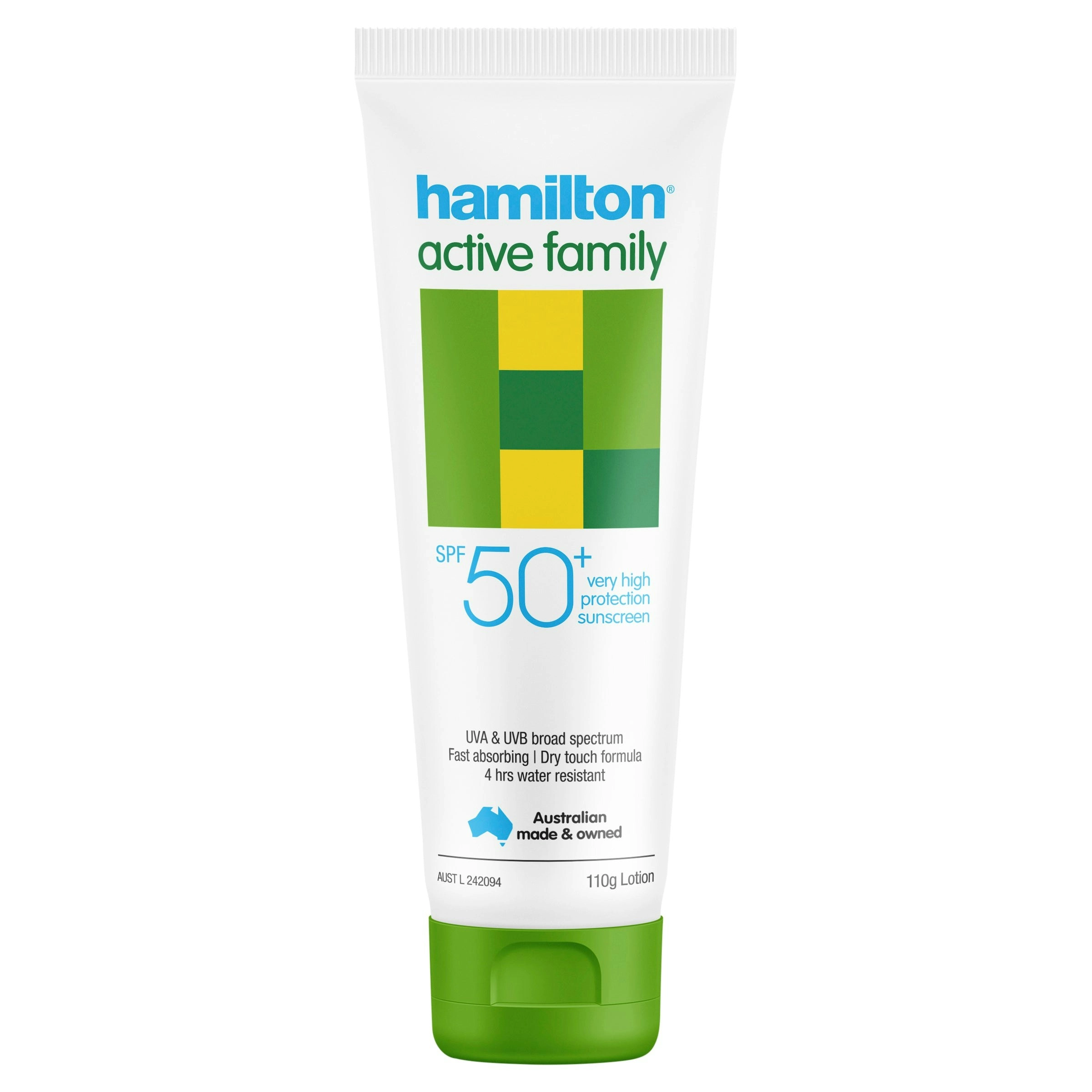 Hamilton Sun Active Family Lotion SPF 50+ - 110g