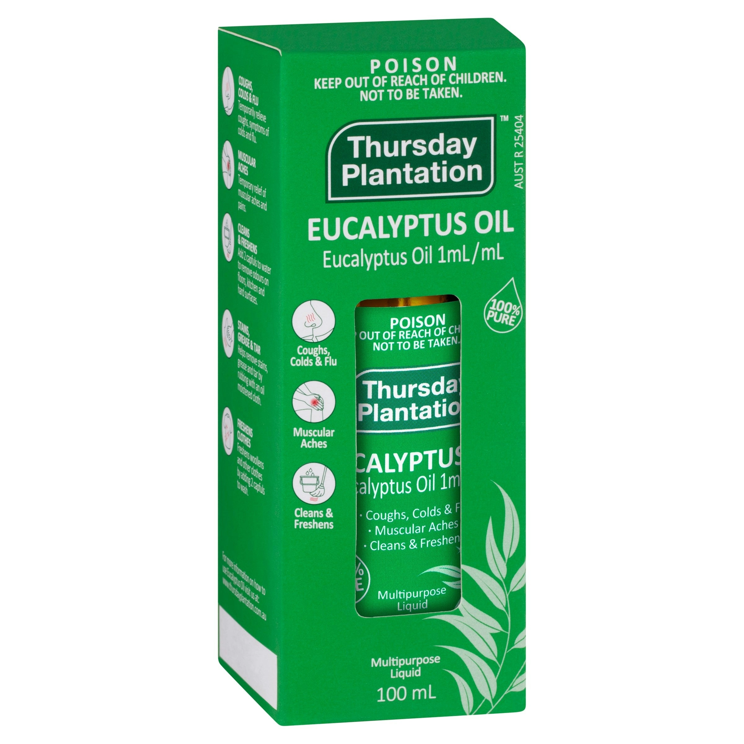 Thursday Plantation 100% Pure Eucalyptus Oil 100ml