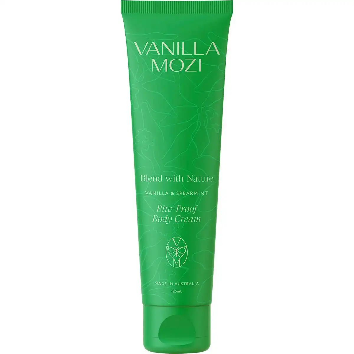 Vanilla Mozi Bite-Proof Body Cream Vanilla & Spearmint 125ml