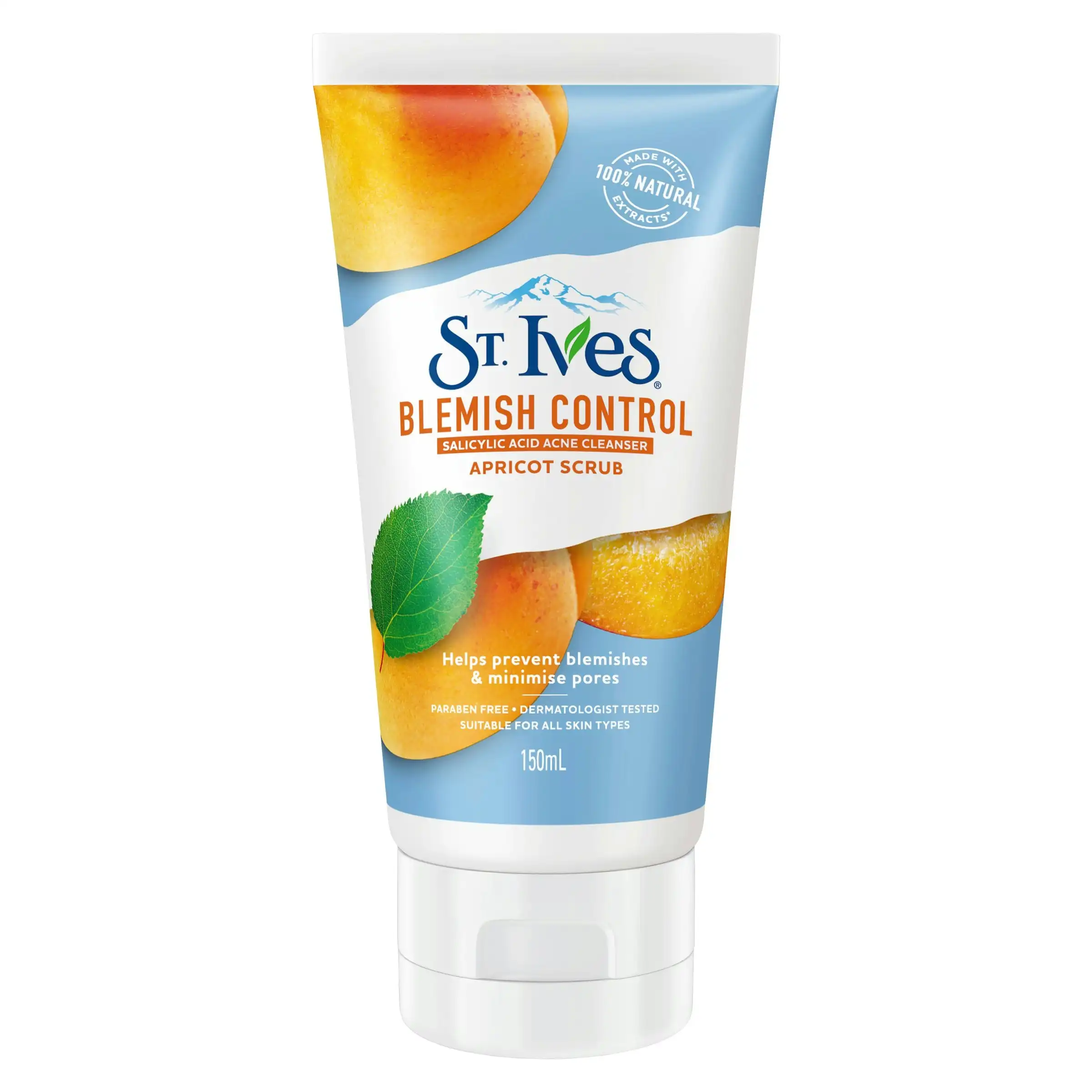 St Ives Blemish Control Apricot Scrub 150mL