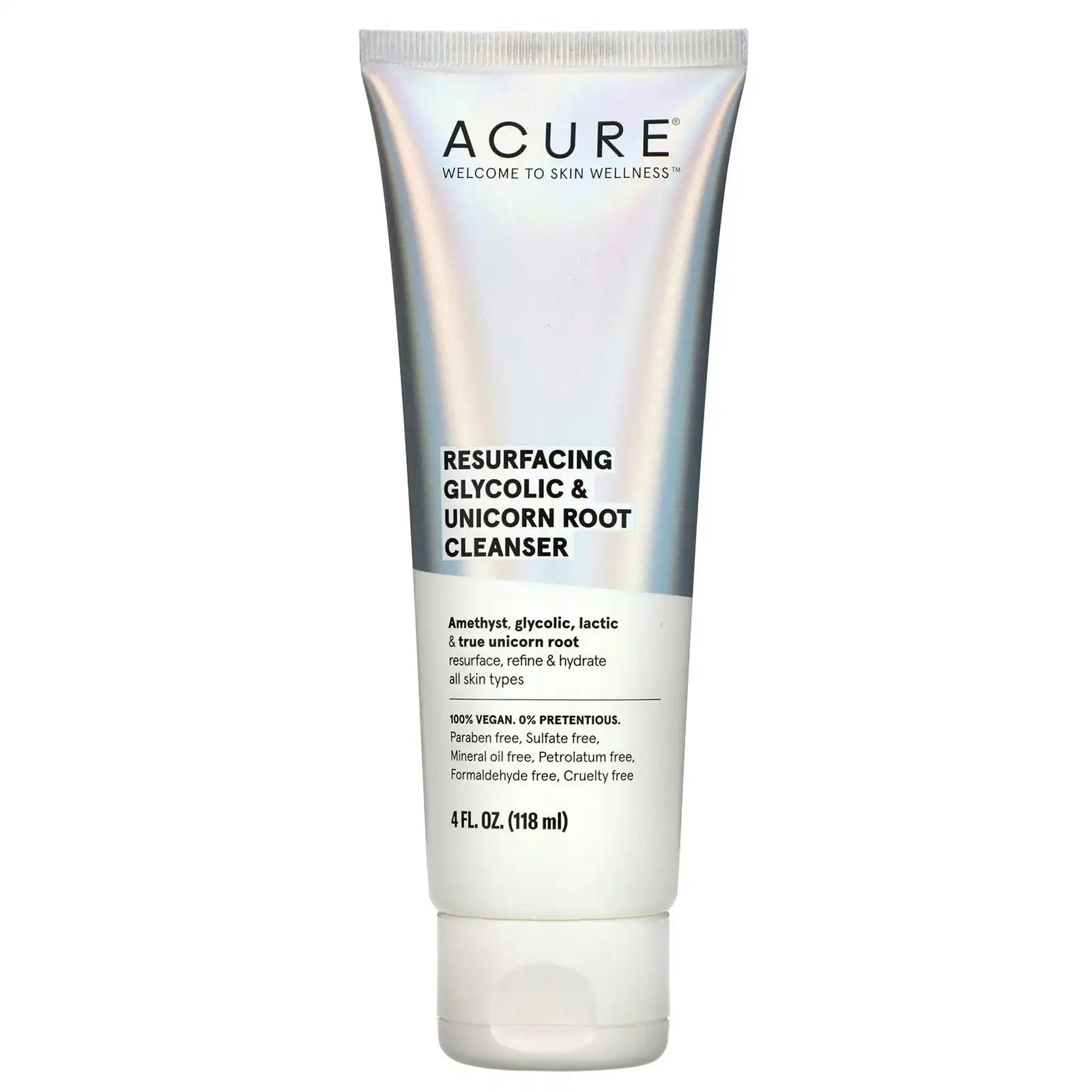 Acure Resurfacing Glycolic & Unicorn Root Cleanser 118ml