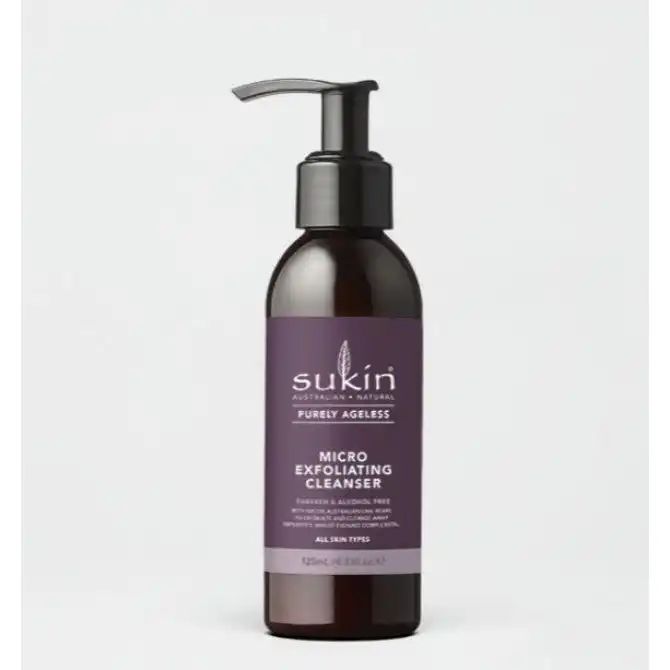 Sukin Purely Ageless Micro Exfoliating Cleanser 125mL
