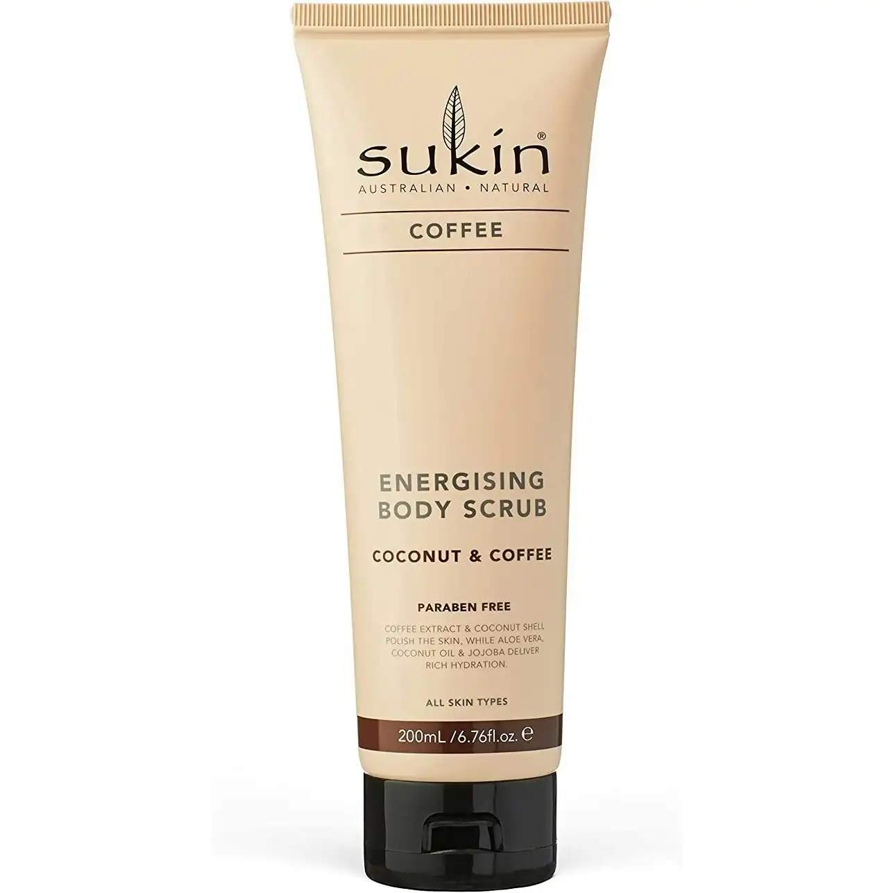 Sukin Energising Body Scrub With Coffee & Coconut 200ml