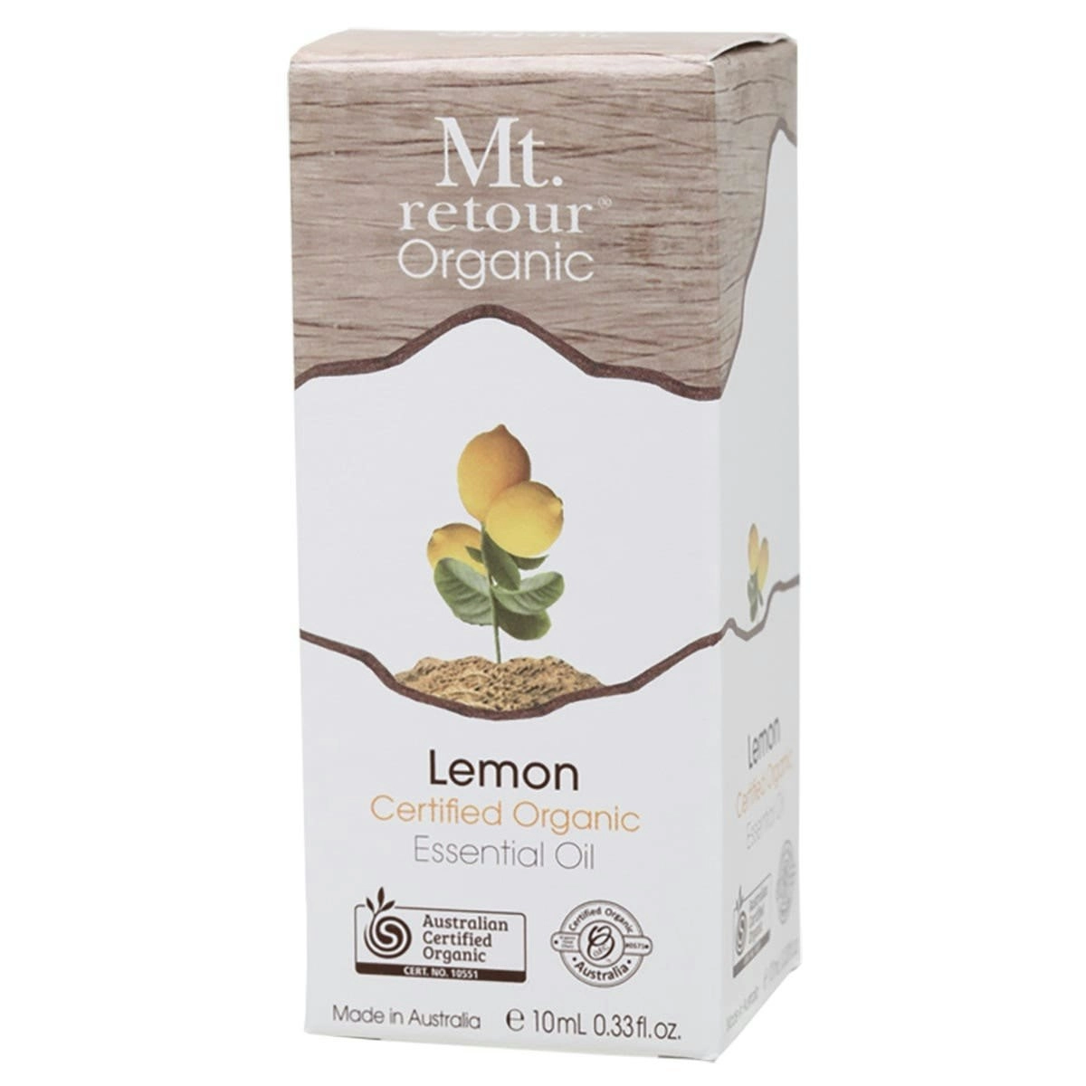 Mt Retour Essential Oil (100%) Lemon 10ml