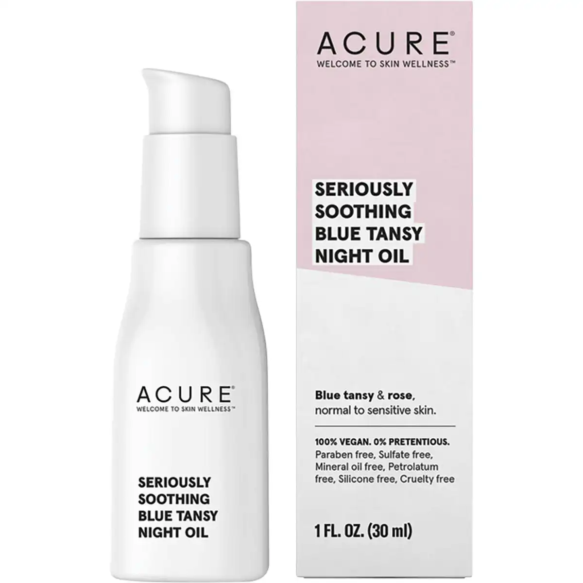 Acure Seriously Soothing Blue Tansy Night Oil 30ml