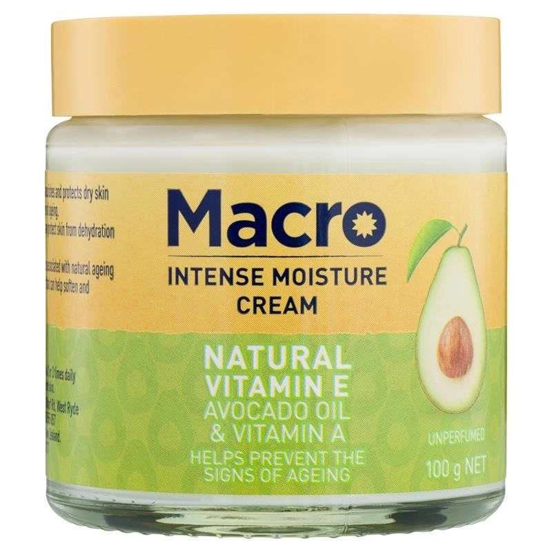 Macro Natural Vitamin E Cream 100g