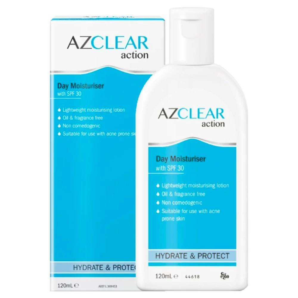 Ego Azclear Action Moisturiser SPF 30+ 120ml