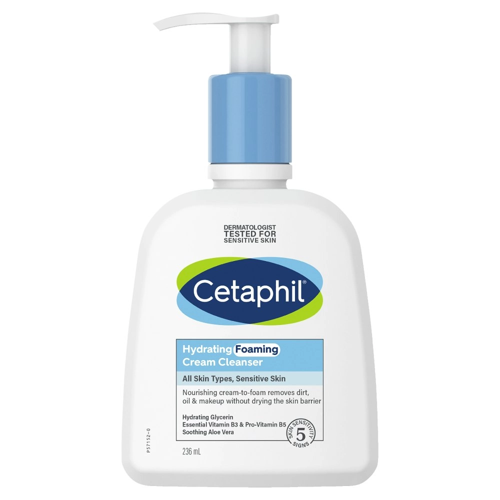 Cetaphil Hydrating Foaming Cream Cleanser 236ml