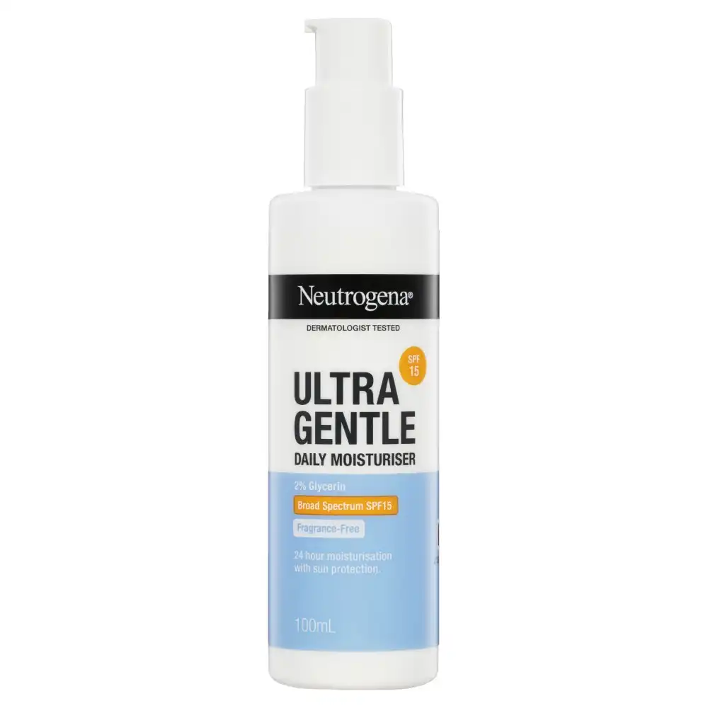 Neutrogena Ultra Gentle Daily Moisturiser SPF15 100mL