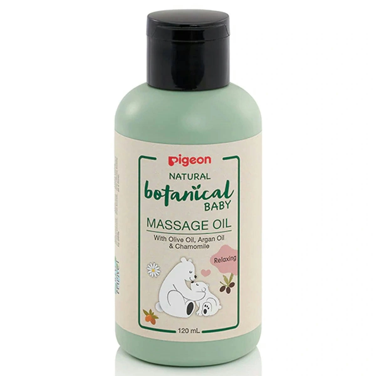 PIGEON Natural Botanical Baby Massage Oil 120ml