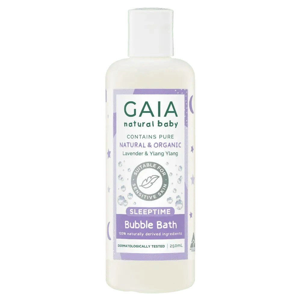 Gaia Natural Baby Sleeptime Bubble Bath 250ml