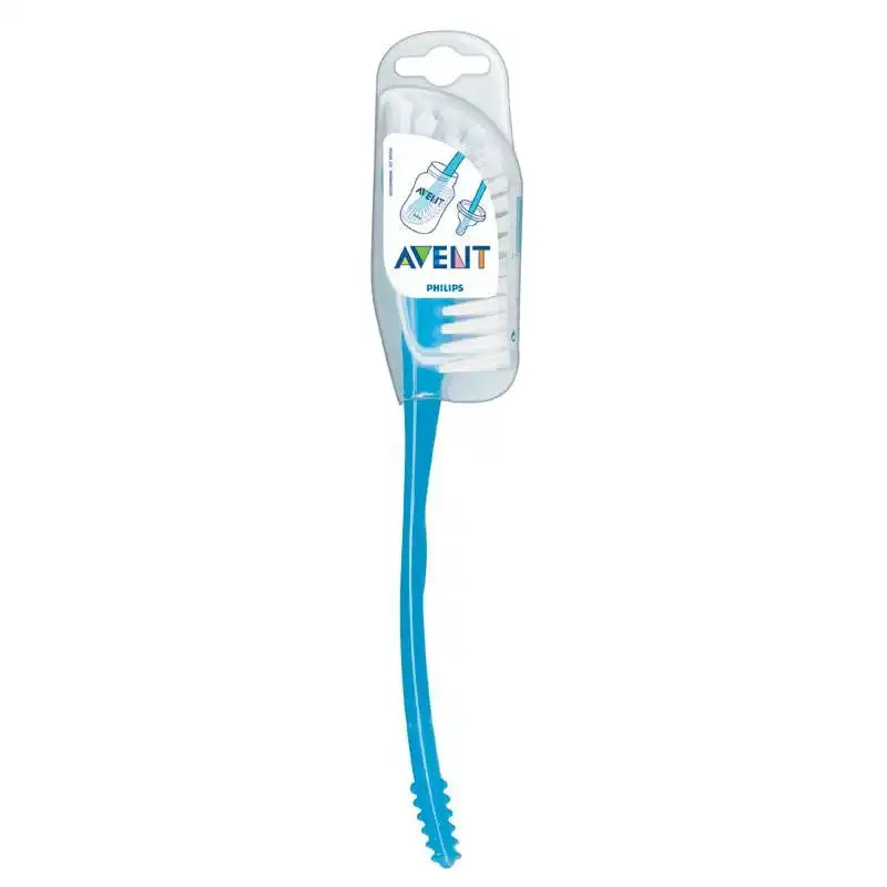 Avent Nipple and Bottle Brush Blue