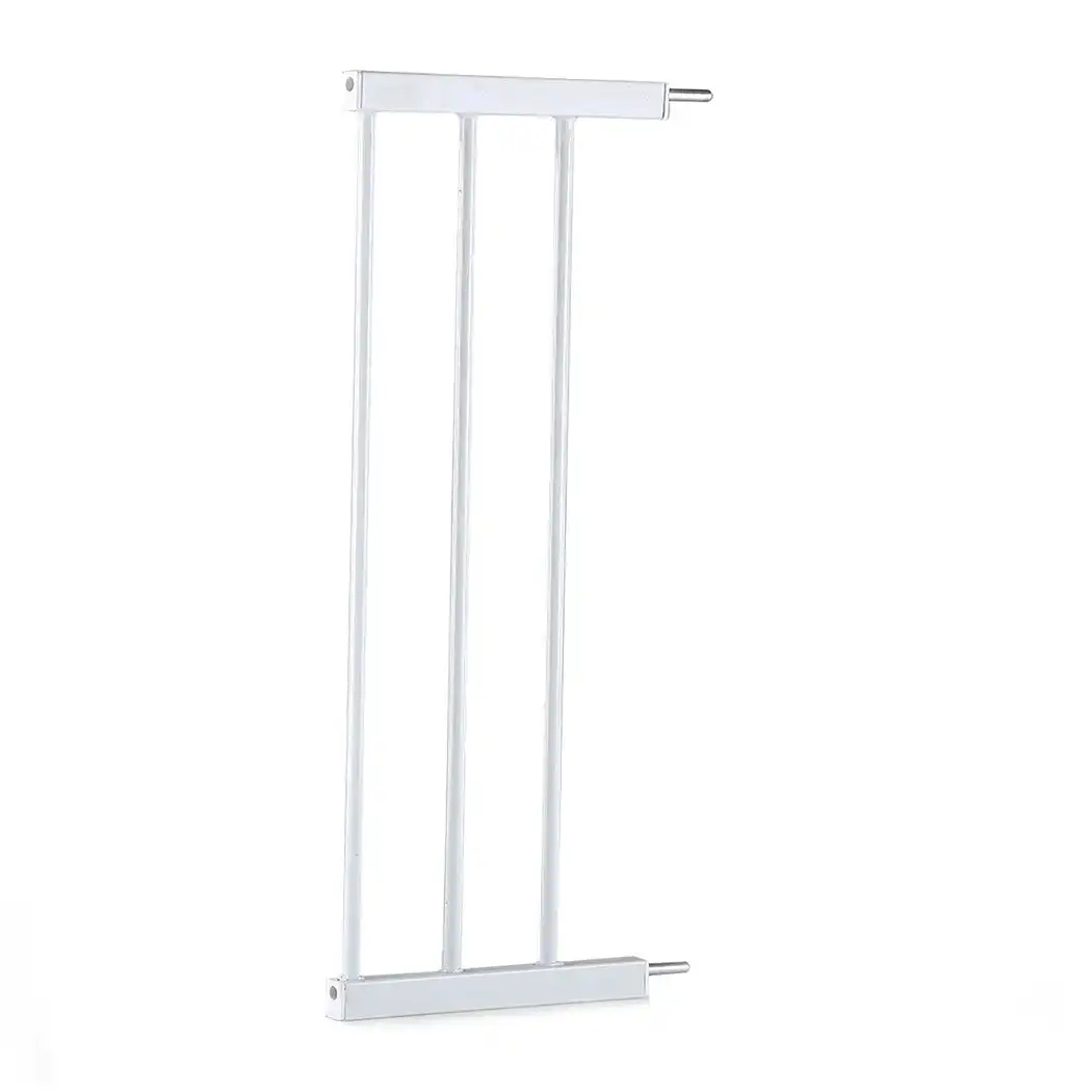 Levede Baby Safety Gate Adjustable Pet Stair Barrier 20cm Door Extension White