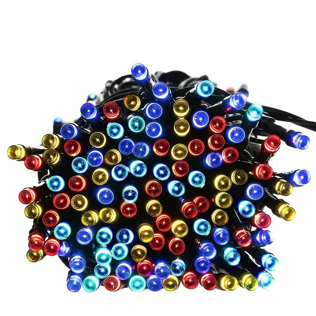 52M 500LED String Solar Powered Fairy Lights Garden Christmas Decor Multi Colour