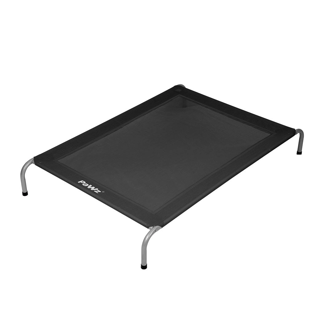 Pawz Elevated Trampoline Pet Bed Dog Puppy Raised Heavy Duty XXL Black