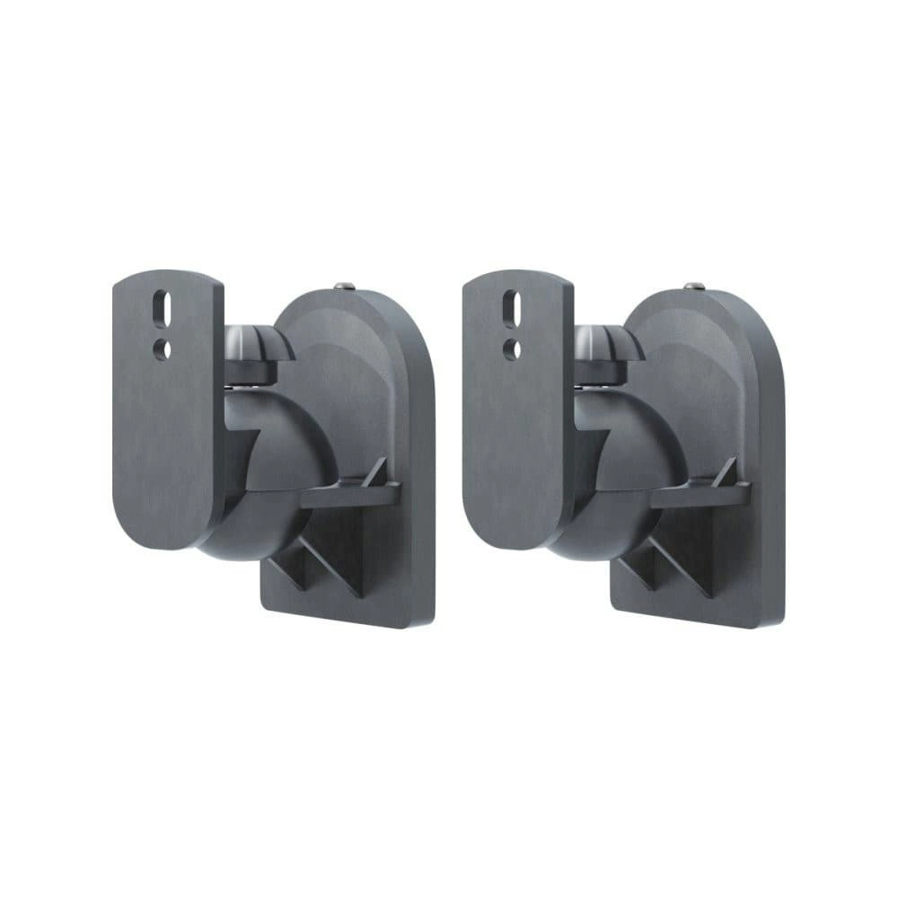 Goobay Speaker Wall Mount Bracket Universal Swivel & Tilt Black for up to 3.5kg Enclosures