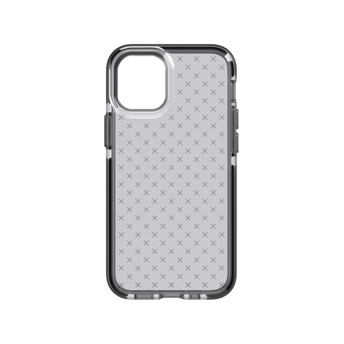 Tech21 Evo Check Phone Case for iPhone 12 mini - Smokey Black